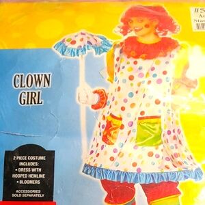 Clown girl costume